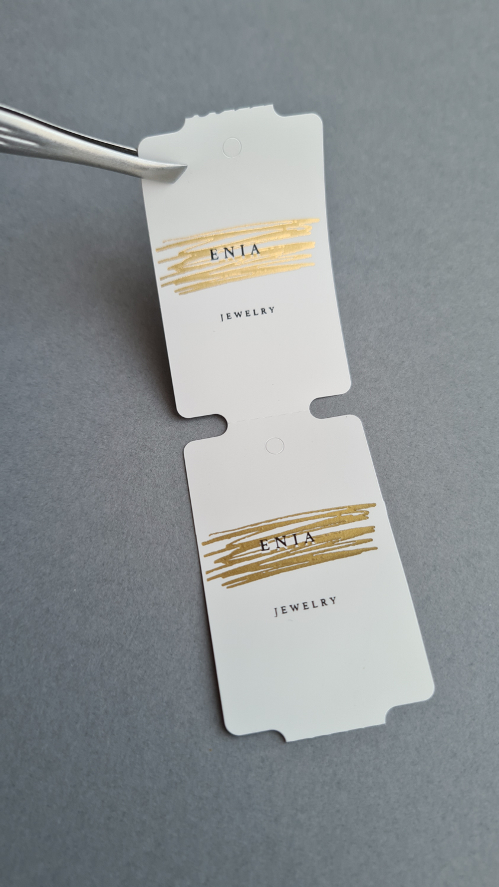 Печать золотым и черным