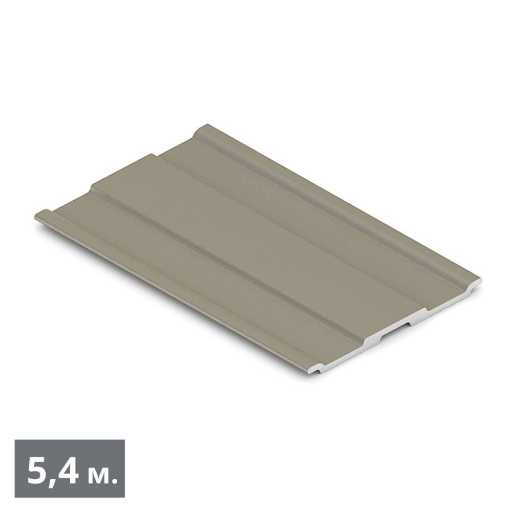 СТАНДАРТ Планка декоративная для доводчика (5,40 м) шампань матовая (AL) (AS0591) Aristo (Под Заказ)