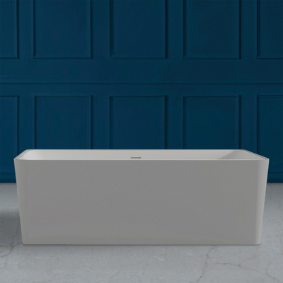 Ванна из искусственного камня ABBER Stein AS9623 белая матовая  170x80 см