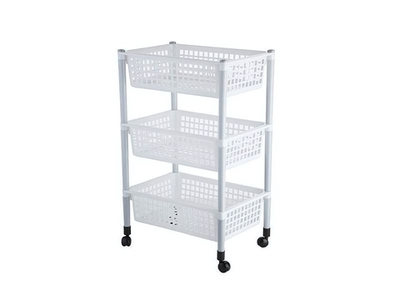 Контейнер для овощей 3-х секционный на колесах, лоток 10л