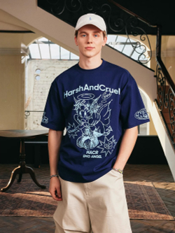 Футболка HARSHandCRUEL "Emo Angel" Oversized Tee