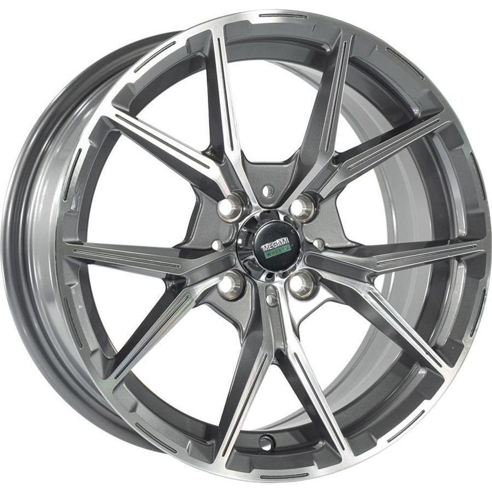 Megami MGM-22 6x14 4x100 ET 35 Dia 73.1 (BKF)