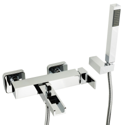 Смеситель для ванны с каскадным изливом Migliore Kvant 18767 хром