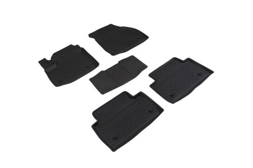 Резиновые коврики с высоким бортом для Land Rover Range Rover Evoque II 2018-н.в., Seintex.93285