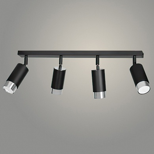 964/4 BK 4х50W GU10 h190 Спот потолочный (1)