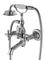 Смеситель для ванны с душем WONZON & WOGHAND RETRO, Хром (WW-88639020-CR)