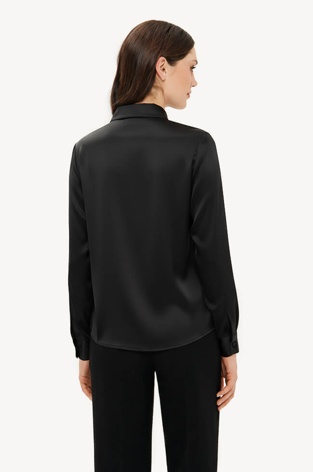 23457 Блузка женская (черный)