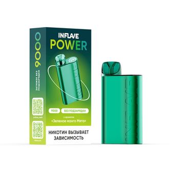 INFLAVE POWER 9000 Зеленое манго Мята - Green mango Mint