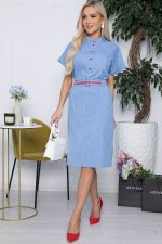 Платье Бон Вояж (голубое) П10626 LT Collection