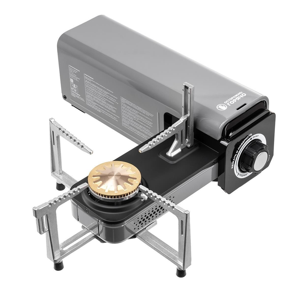 Плита туристическая в кейсе раздвижная N-MS-100