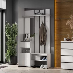 Вешалка с зеркалом «Токио»