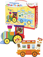 Bright Kids. Умный паровозик. Учим фигуры и цвета