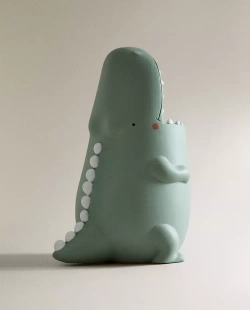 ZARA HOME ДЕТСКИЙ ДЕРЖАТЕЛЬ ДЛЯ ЗУБНЫХ ЩЕТОК "КРОКОДИЛ", ЗЕЛЕНЫЙ