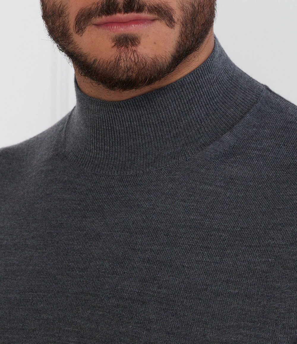 Хлопковый гольф Calvin Klein - графитовый(K10K110424)