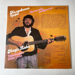 Винтажная виниловая пластинка LP Вячеслав Добрынин Колдовское Озеро (СССР 1990)
