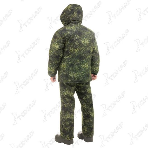 Костюм охотника зимний Сентелек Комфорт, цв.зеленый пиксель р.52-54/182-188 Helios