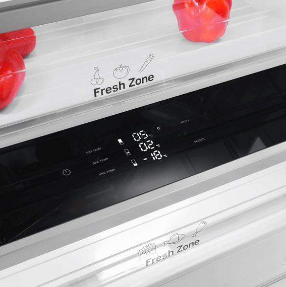 Встраиваемый холодильник Maunfeld MBF212NFW1