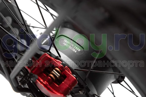 Электровелосипед Syccyba F11 Pro Dual 48V/15Ah (полный привод) - Черный обод фото №15