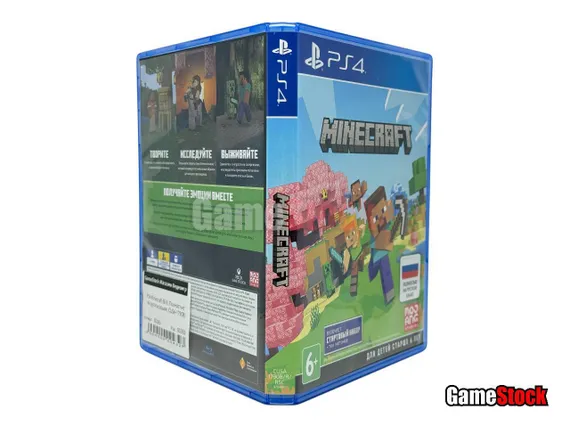 PS4 Minecraft (Б/У, Полностью на русском языке, CUSA-17908)