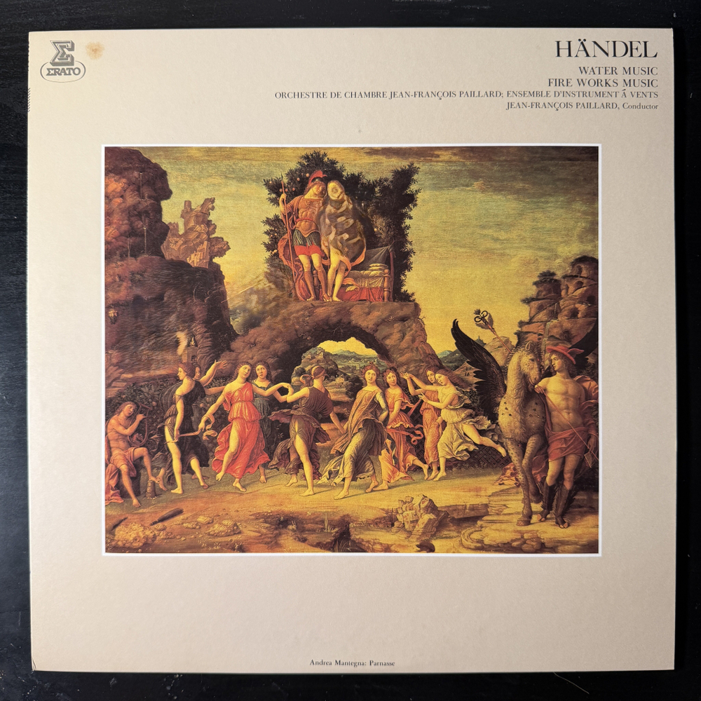 Виниловая пластинка Гендель - Музыка на воде / Музыка фейерверка LP