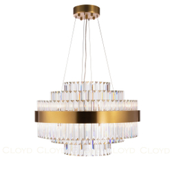 Люстра Cloyd BROTIGAN-A C32 / Ø60 см - латунь (арт.10699)