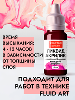 Жидкая акриловая краска ЛИКВИД АКРИЛИК «Ягодный сорбет»
