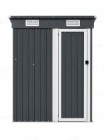 Металлический хозблок 5×3, 148,5×83×184 см