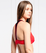 топ бикини Karl Lagerfeld Swimwear - красный(KL20WTP34)