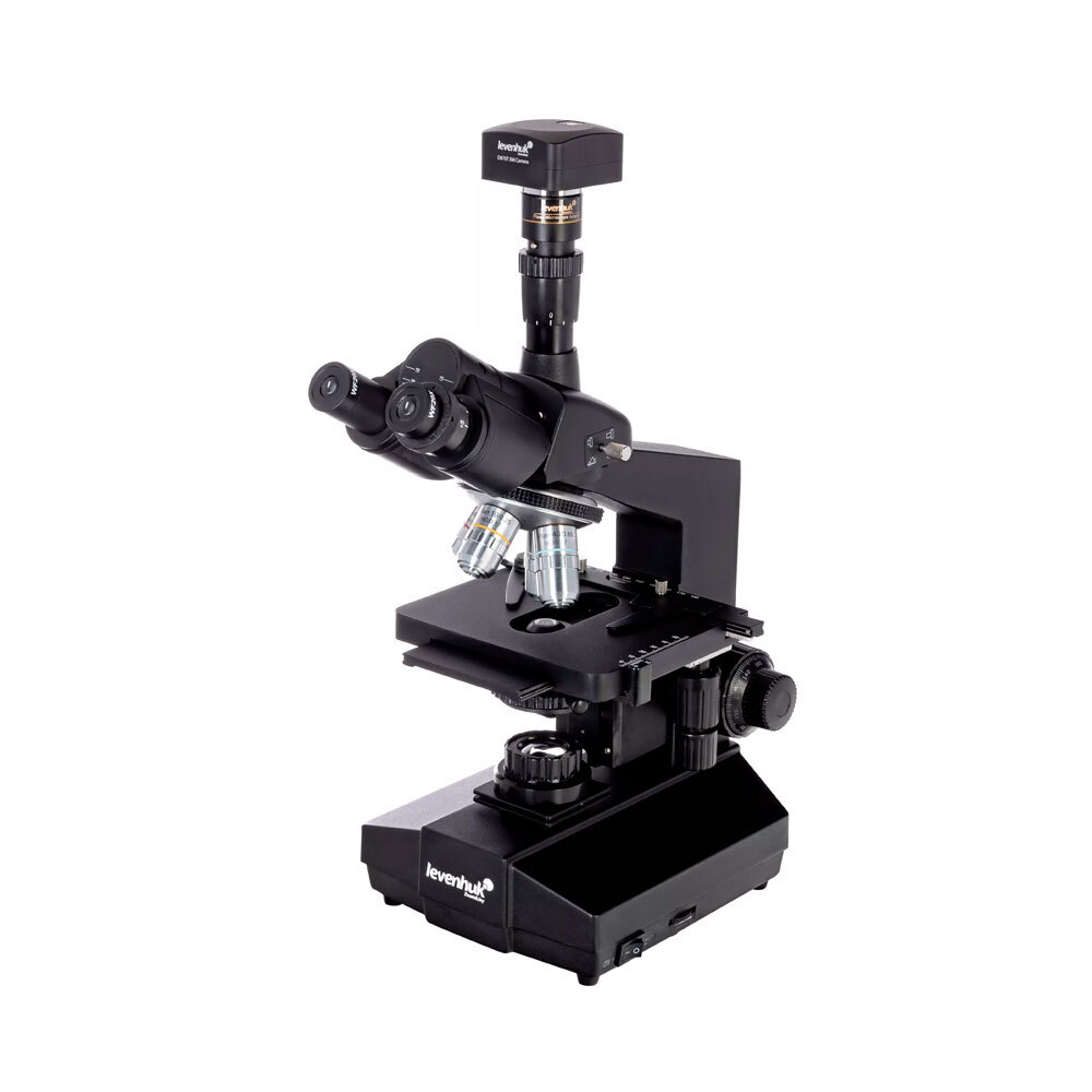 Микроскоп цифровой Levenhuk D870T, 8 Мпикс, тринокулярный