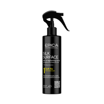Спрей EPICA Professional Silk Surface разглаживающий для волос с термозащитным комплексом 200мл
