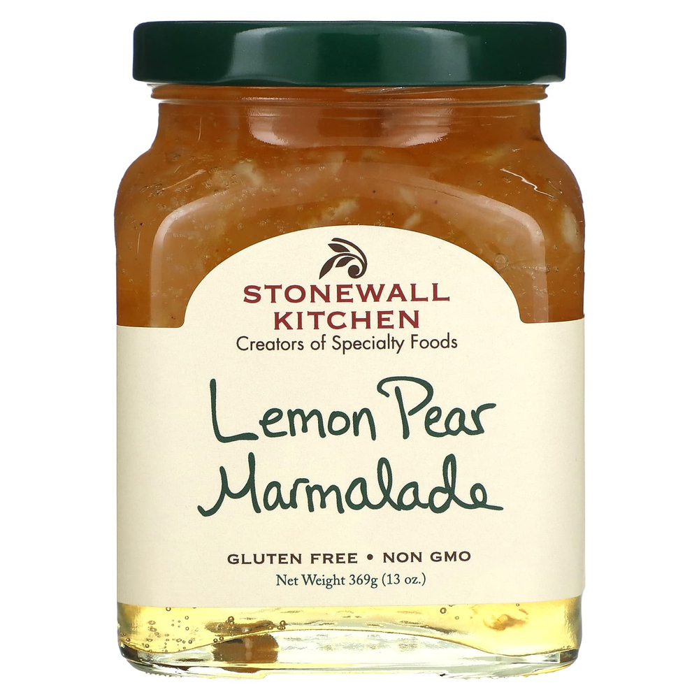 Stonewall Kitchen, лимонно-грушевый мармелад, 369 г (13 унций)