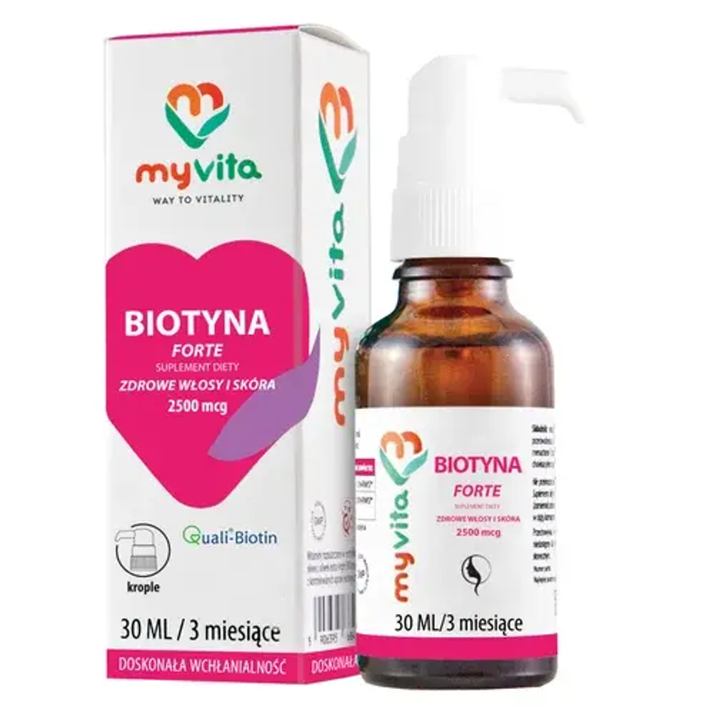 MyVita Biotin Forte 2500 mcg - капли, 30 мл