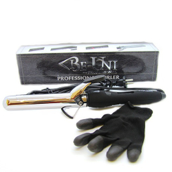 Плойка профессиональная для завивки волос с зеркальным титановым покрытием 32мм, обновленная