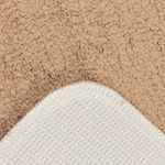 Коврик для ванной, 0.58х0.88 м, ПЭ, крем-брюле, Лама, Y3-785