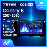 Teyes CC2 Plus 10,2" для Toyota Camry 8 2017-2020