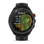 Умные часы Garmin Approach S70 47мм Black Ceramic Bezel with Black Silicone Band