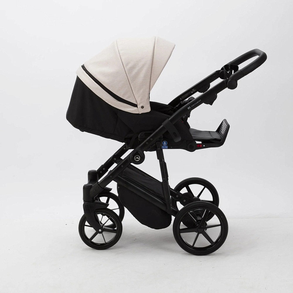 Детская коляска Adamex Mobi 2 в 1 M-TK20 Светло-бежевый