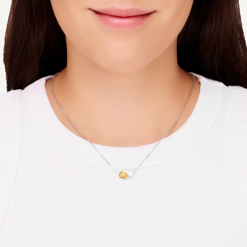 Колье Лимонная Капля