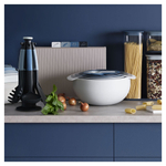 Набор мисок nest plus, синий, 9 шт.