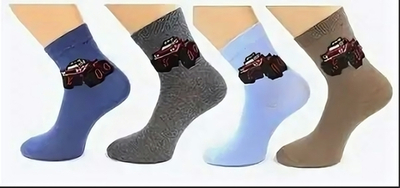 Носки для мальчиков, 12и, ассорт., 14р. (Игла), 1 шт.