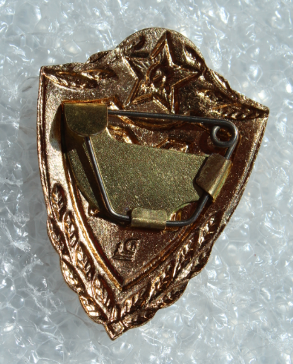 Знак "Солдатская классность. Мастер"  тяжелый . На заколке XF