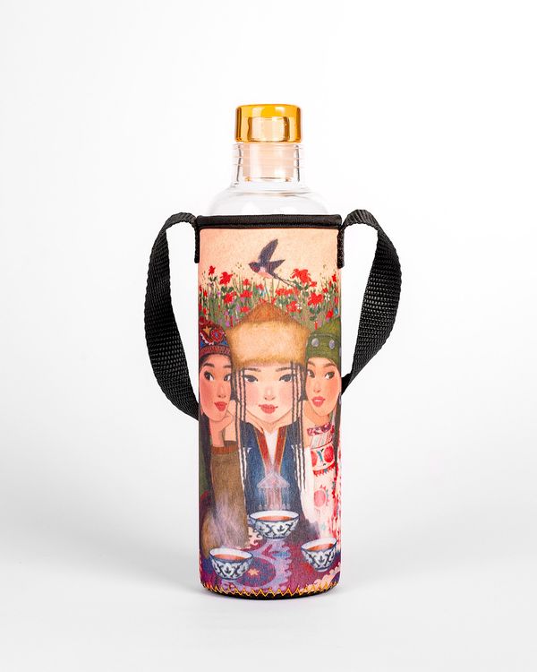 Бутылка стеклянная Кешкi Шәй