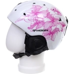 Шлем защитный для зимних видов спорта MS-86 Magenta Flower, размер M (55-58)
