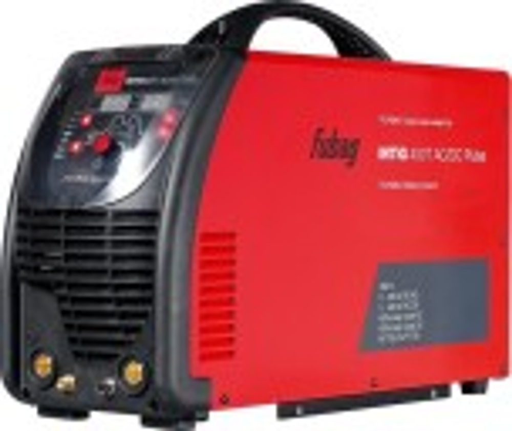 Аппарат аргонно-дуговой сварки FUBAG INTIG 400 T W AC/DC PULSE + горелка fb tig 18 5p 4m + модуль 31456.1