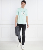 Футболка Armani Exchange - бирюзовый(3DZTLB ZJ9JZ)