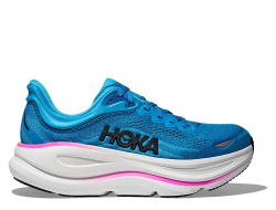 Кроссовки для бега женские Hoka Bondi 9 W Сине-Розовые