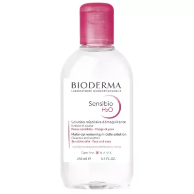 Мицеллярная вода для очищения нормальной и чувствительной кожи лица Bioderma Sensibio H2O 250 мл
