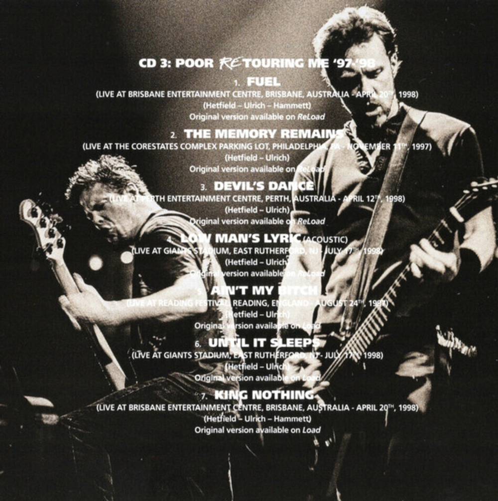 Metallica / Reload (Deluxe Edition)(3CD)