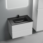 Тумба подвесная Sancos Snob T 690х445х500, c двумя ящиками оснащенными доводчиками, Bianco, арт.SNT70W