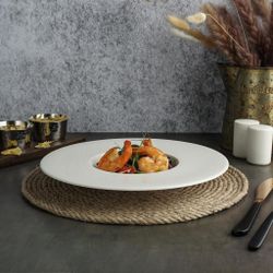 Тарелка глубокая 160 мл d 25 см h3,2 см для пасты   Noble [1]